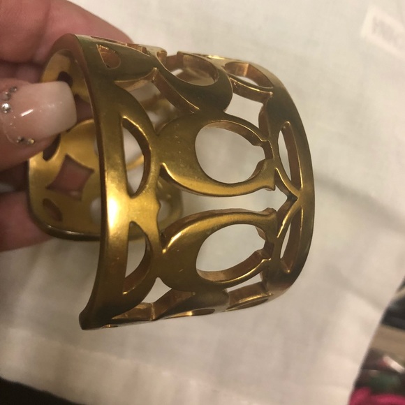Vintage Coach cuff bracelet - Picture 6 of 6